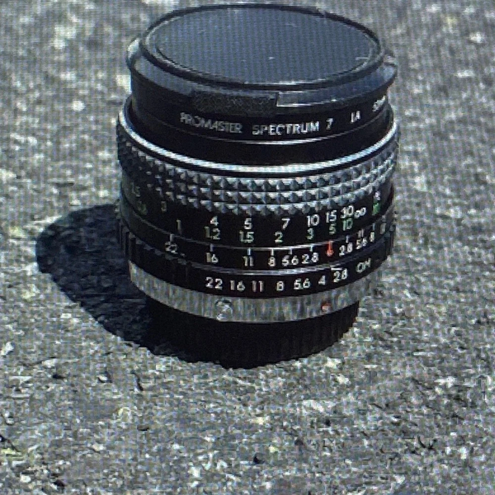 Promaster Spectrum 7 1A‎ 52mm Camera Lens Super Albinar Auto 1:2.8